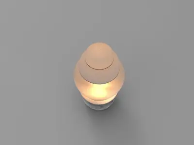 Alto Interior Light Low-poly 3D model