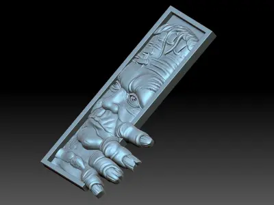 Book Frankenstein 3D print model
