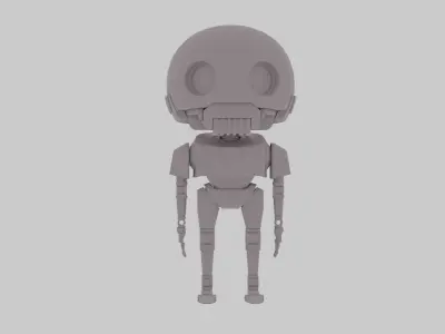 Robot 3D model 3