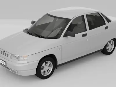 VAZ 2110 3D model