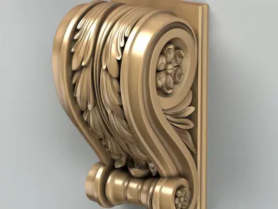 Corbel 006 3D model