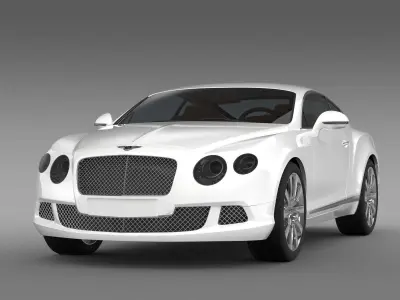 Bentley Continental GT 2011 3D model