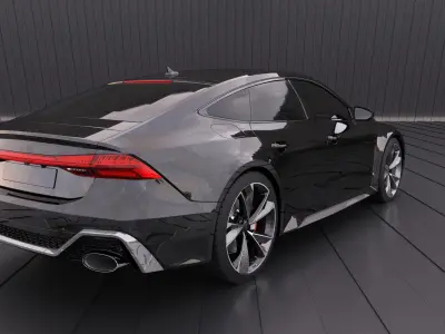 AUDI RS7 3D model