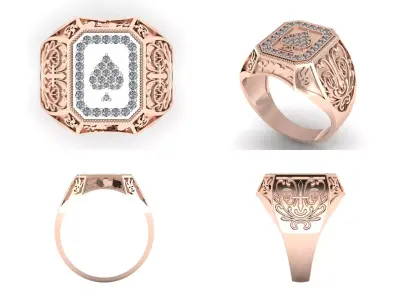 Ring od408 3D print model