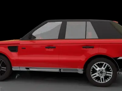 Range Rover 3D model by demleechansong - UV Mapped