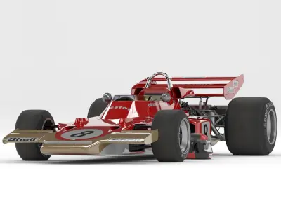 Lotus Type 72 Formula-1 3D model