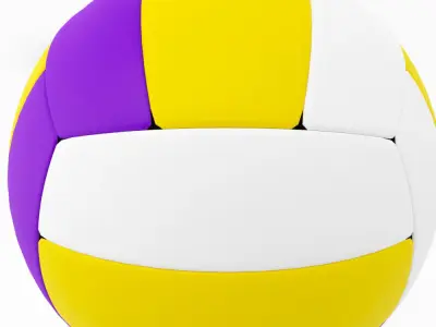 Valleyball BALL 3d model 3D model