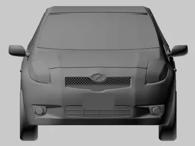 toyota vitz-Yaris 3doors 3D model