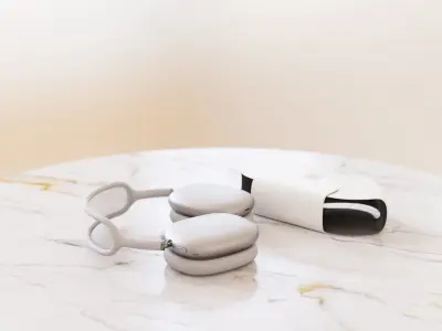 Luxury headphones max 3D model