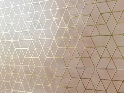 Tiles Decorative elements ATLAS CONCORDE MEK Rose Hexagon 3D model