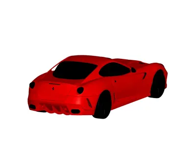 Ferrari 599 GTO  3D model