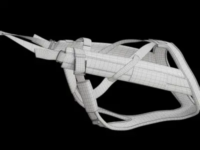Dog Harness 3D model