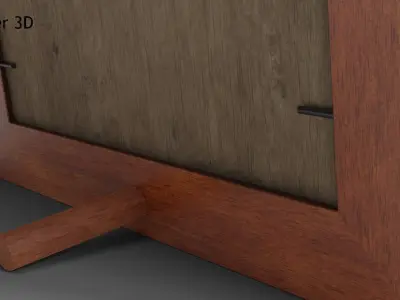 Photo Frame Low-poly 3D model