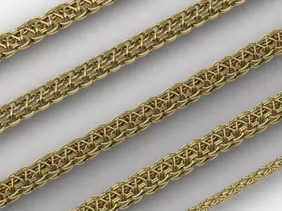 Byzantine chains 02 3D print model