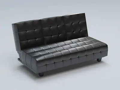 Sofa leather 3D model