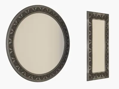 Mirror set for cnc 3D model