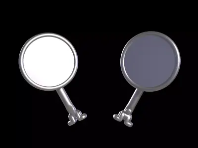 Jeep Kaiser Side Mirrors 3D print model