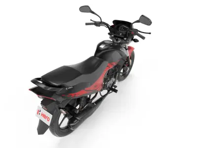 Hero Glamour Low-poly 3D model