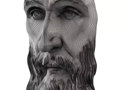 Decorative sculpture v3 3D model