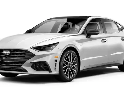 Hyundai Sonata N-Line 2020 3D model