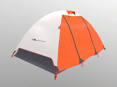 Hotbox Dome Tent 3D model