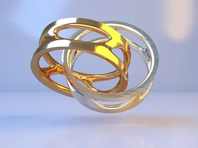 Men Ring 3D print model