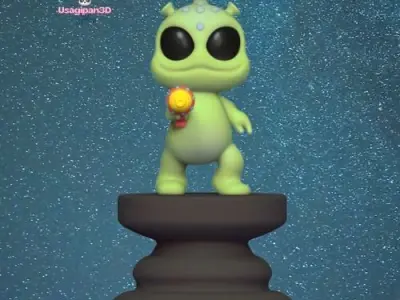 Space Chess - Side B 3D print model