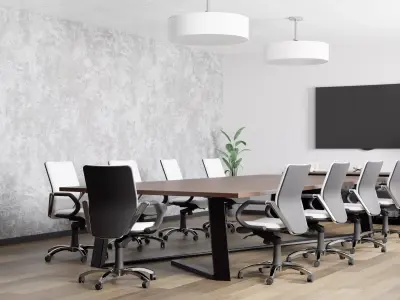 conference hall 2 3D model