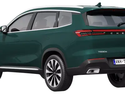 Chery Tiggo 8 2026 3D model