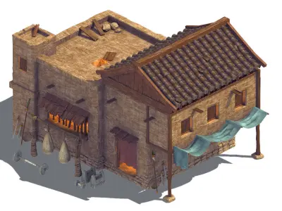 gAME Pei Cheng Construction - Escort 03 3D model