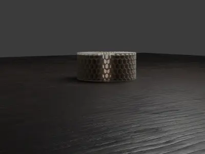 HoneyComb Vase 3D print model