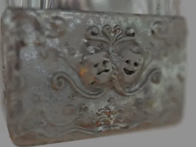 Shot Glass highpoly 3D model