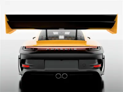 PORSHE 992 GT3 RS  3D model