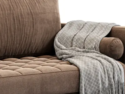 Adler Sofa By Highfashionhome 3D model