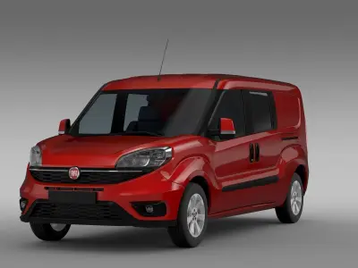Fiat Doblo Maxi Combi 263 2017 3D model