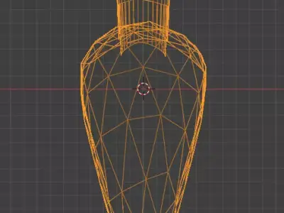 Elegant Modern Christmas Ornaments Collection Low-poly 3D model