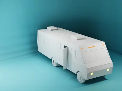  Low Poly Blender Asset 3D model