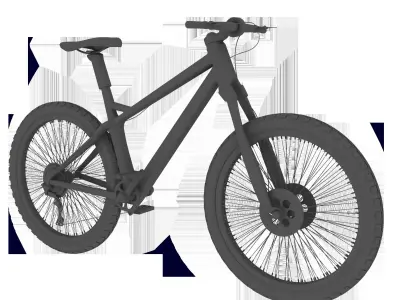 mountain bike 3D model