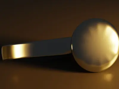 Door Knob Free low-poly 3D model