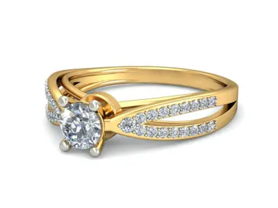 elegant luxury ringg 3D print model