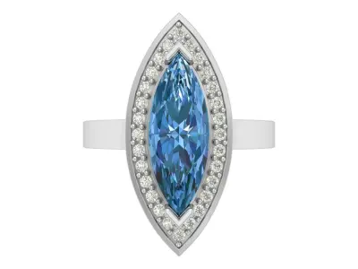 Engagement Ring Free 3D print model 13