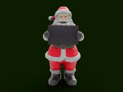 Santa 3D model