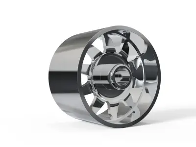 REAR forgiato Montagna DURO DUALLY WHEEL 3D print model