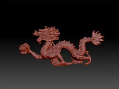 Dragon for jewelry - Dragon for ring - Dragon for pendant  3D print model