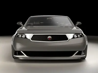 Generic sports car 03 3D model