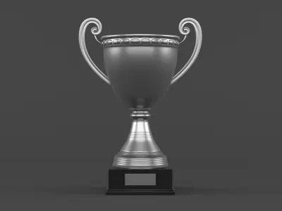 Trophy Cups 3D model 48