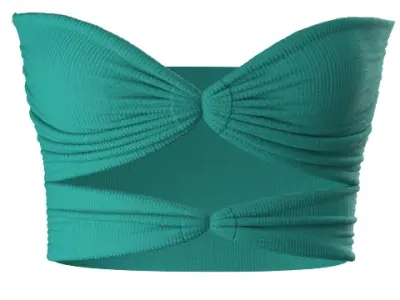 3D fashion women sport wear Low-poly 3D model