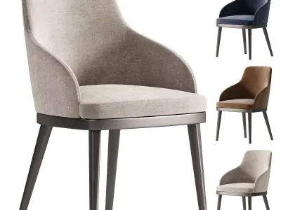 Costa Dining Chair 3D model