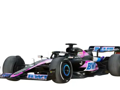 F1 Alpine A524 2024 3D model