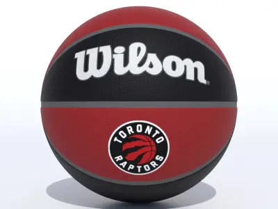 Wilson Toronto Raptors Basketball 3D model